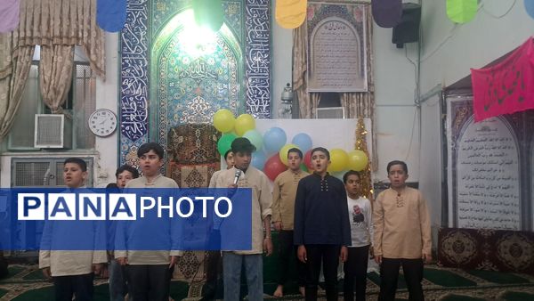 برگزاری جشن میلاد امام رضا(ع) در مسجد صاحب الزمان آشخانه 