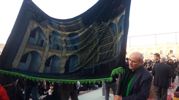 آیین کهن نخل گردانی در اشکذر 