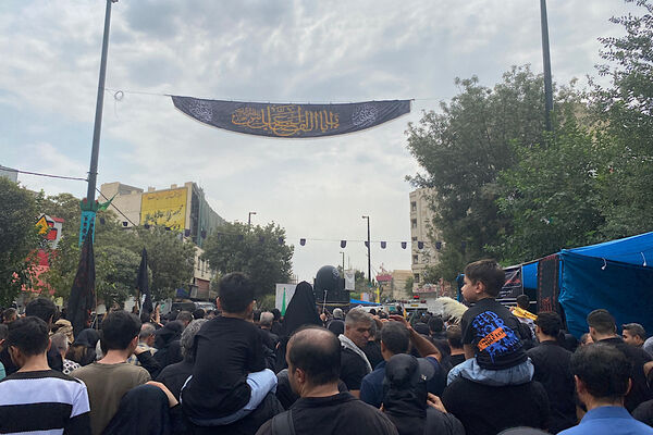 پیاده‌روی پرشور جاماندگان اربعین حسینی در شهرستان ری