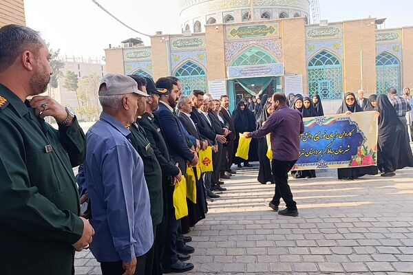 کاروان زیارتی راهیان نور دبیرستان شاهد کوثر شهرستان رباط‌کریم