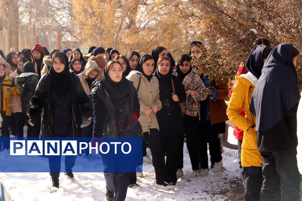 سومین روز اردوی تمشک سازمان دانش‌آموزی آذربایجان‌شرقی