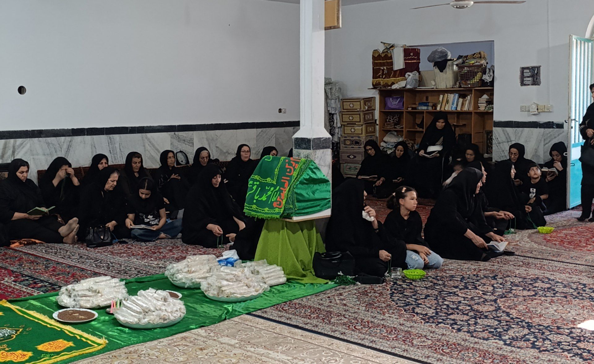 عطر زیارت عاشورا در مسجد امام رضا(ع)نظرآباد 