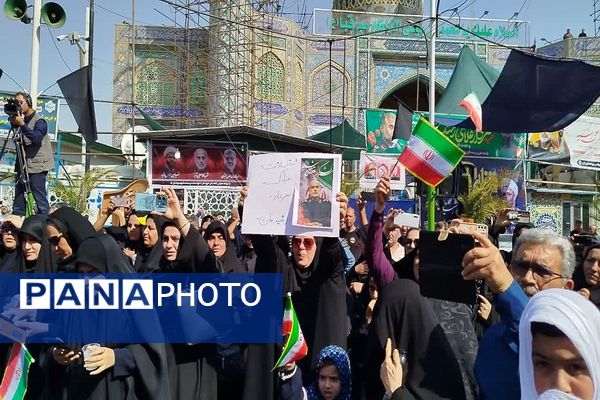 تشییع تاریخی سردارِ رشید در دزفول