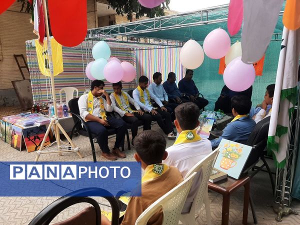 موکب سازمان دانش‌آموزی میناب در میلاد پیامبراکرم(ص)