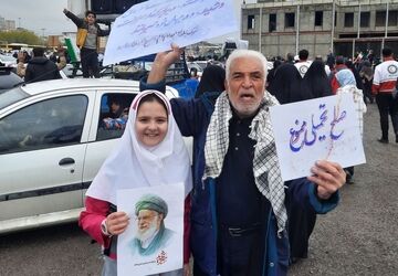 جوش و خروش یکپارچه بروجردی‌ها در روز جهانی قدس