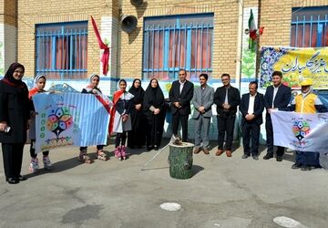 المپیاد ورزشی درون مدرسه ای در مدرسه شهدای گمنام بهارستان دو