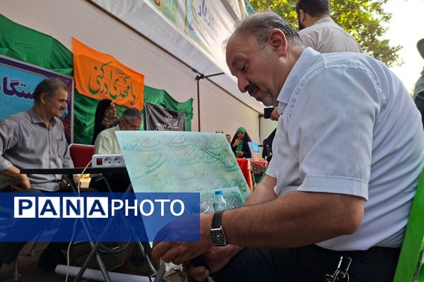 حضور پرشور مردم شهریار در راهپیمایی کیلومتری غدیر 