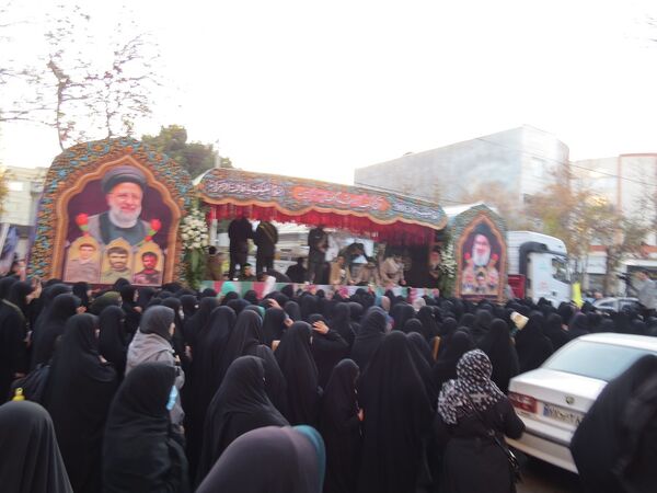 استقبال از شهدای گمنام در شهرستان بجنورد 