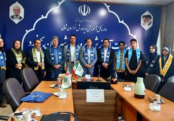 جلسه شورای برنامه ریزی سازمان دانش‌آموزی خراسان شمالی