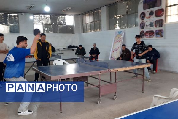 مسابقات قهرمانی تنیس روی میز منطقه کهریزک 