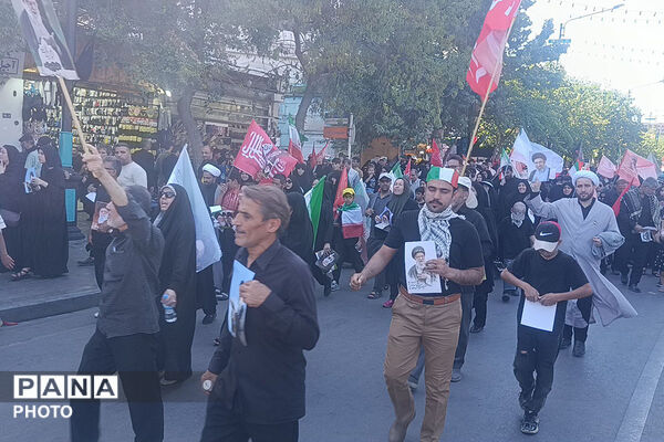 وداع باشکوه با خورشید در شهر خورشید؛ مشهد یکپارچه در سوگ