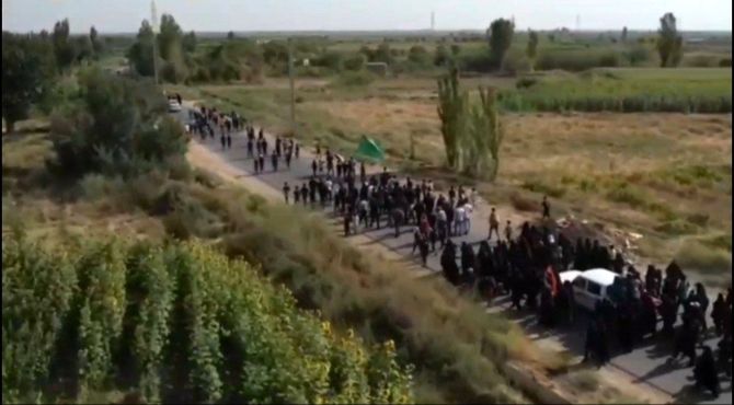 تاکستان، در مدار حسین؛ اربعین امسال، فقط یک راهپیمایی نبود