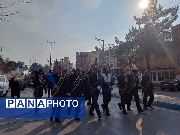 مراسم تشییع حجت‌الاسلام والمسلمین سید هاشم سجادی نسب در برخوار