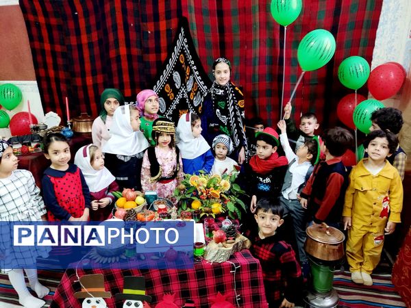 از دل کلاس تا گرمای کرسی؛ یلدای لُری در نام‌آوران