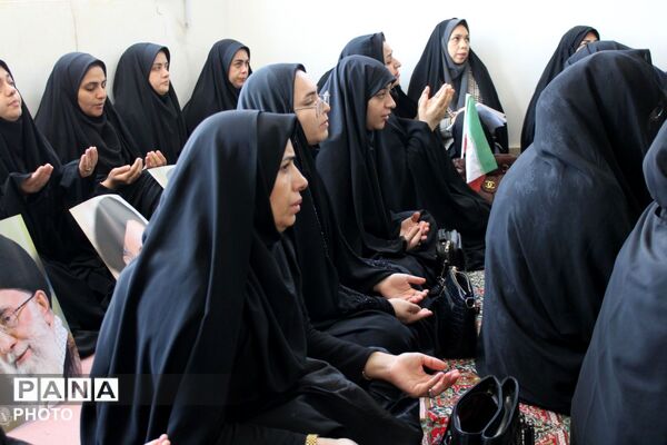 بیعت فرهنگیان شهرستان سملقان بارهبر