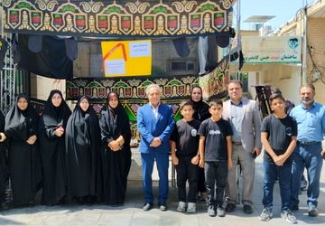 برپایی موکب صاحب زمان جاماندگان اربعین در اداره آموزش و پرورش ناحیه ۳ شیراز


