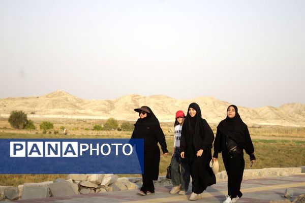 آیین پیاده‌روی جاماندگان اربعین در گچساران 