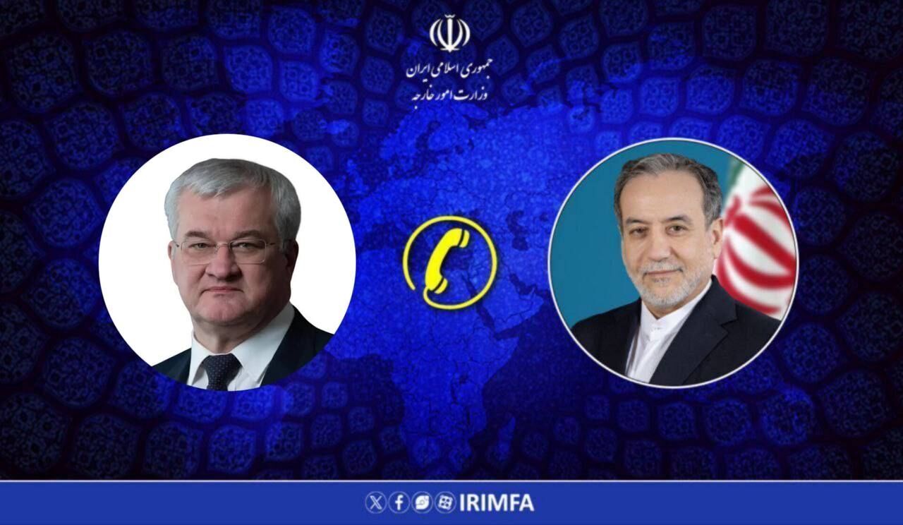 گفت‌وگوی تلفنی عراقچی و وزیر امور خارجه اوکراین