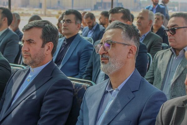 آیین خشت گذاری سه مدرسه ۱۵ کلاسه در کهریزک