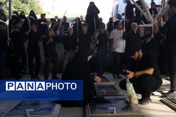 پیاده‌روی جاماندگان اربعین حسینی در تبریز