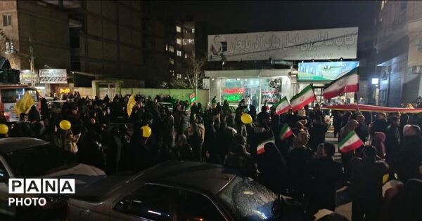 هجدهمین تجمع خون‌خواهی مردم فردیس از رهبر شهیدشان 