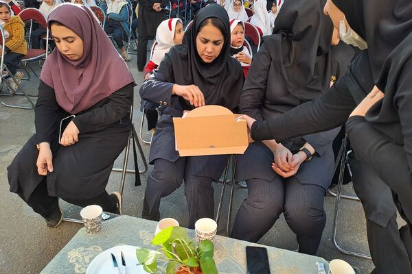 حال و هوای فاطمیه در مدرسه شادروان مهدیزاده