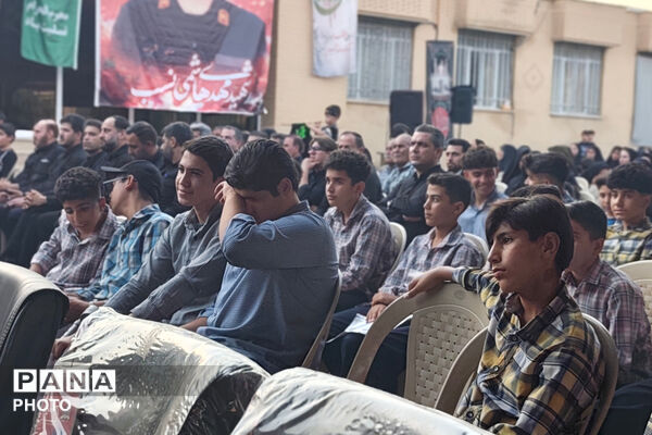 جلوه شور حسینی نوجوانان کوهچنار در آیین «احلی من العسل» - 2
