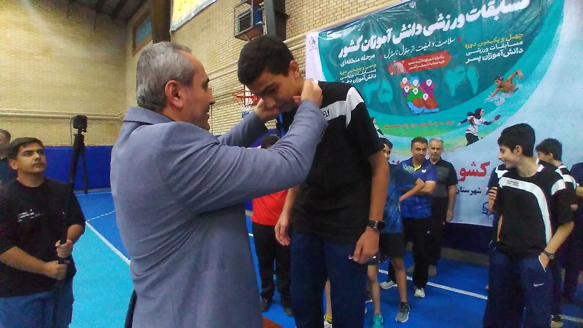 آغاز رقابت دانش‌آموزان تنیس روی میز کشور در البرز 