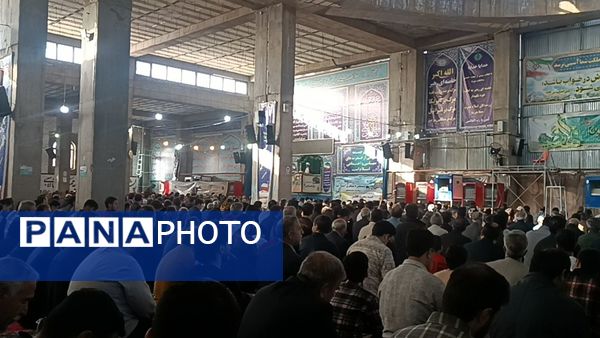 برگزاری نماز عید فطر در شهرستان نیشابور 