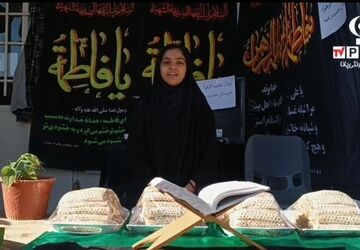 برپایی موکب فاطمی در دبیرستان حضرت رقیه (س)