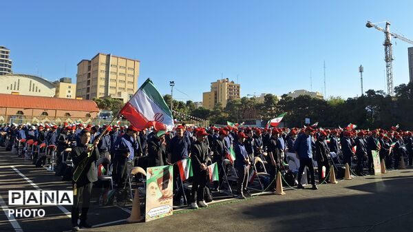 آیین بازگشایی مدارس در دبیرستان ماندگار البرز