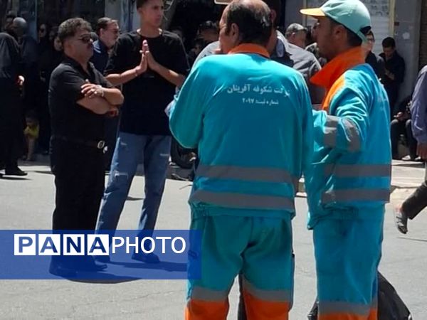 فداکاری در سکوت: رفتگر اربعین، قهرمان گمنام جمع‌آوری زباله در کاشمر