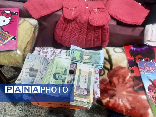 پویش مشق همدلی در دبیرستان شاهد شهید حمامی ناحیه ۶ مشهد