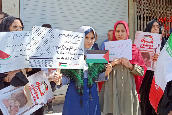 حضور پرشور مردم شهرستان آباده در راهپیمایی روز قدس