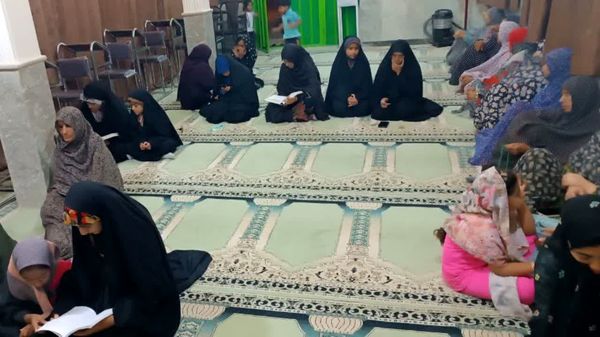 عزاداری شهادت امام جواد(ع) در محله دهنو رویدر