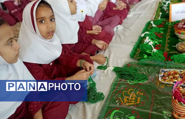 سفره صلوات و سه‌شنبه‌های مهدوی در دبستان شهید ابراهیم تنیده؛ جلوه‌ای از عشق و انتظار