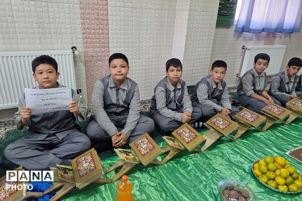 افتتاحیه طرح مصباح الهدی در دبستان پسرانه بانو ابوالوفا ناحیه دو شهرری 