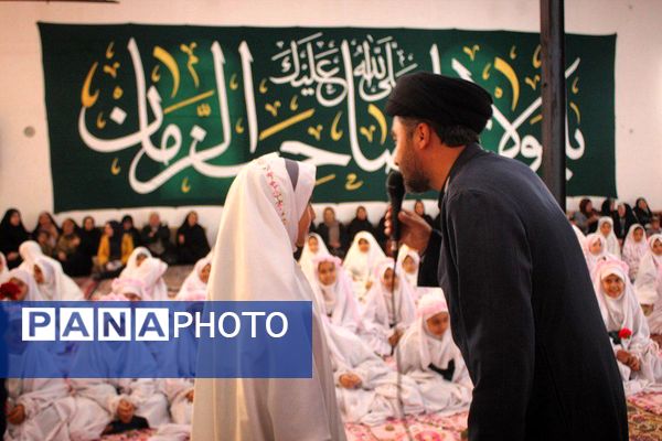 مراسم لبخند فرشته‌ها در شهرستان بام و صفی آباد