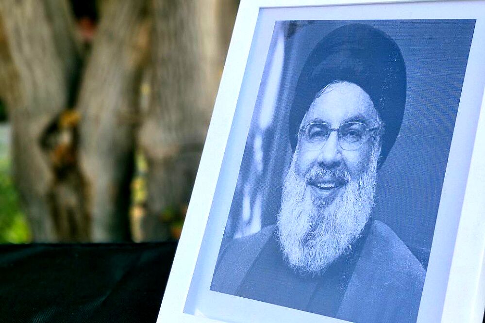 مراسم سوگواری و گرامیداشت رهبر حزب الله لبنان در مدارس ناحیه یک شهرری