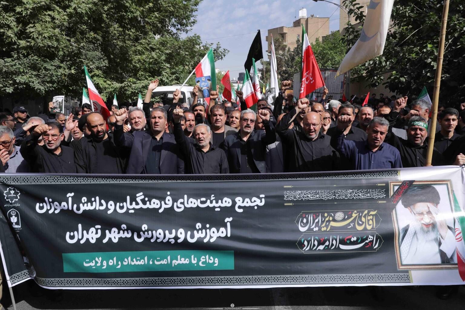 حضور وزیر آموزش و پرورش در آیین وداع با رهبر شهید انقلاب 