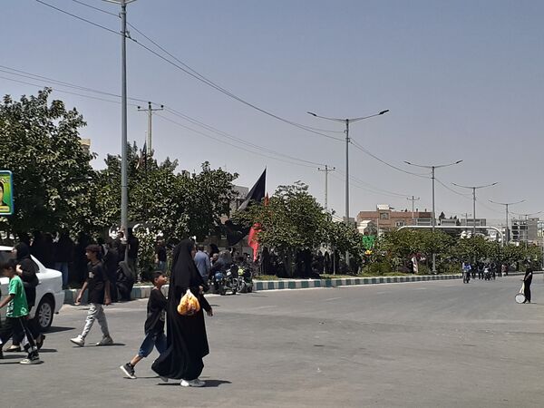 جلوه‌ای از روز عاشورا در بجنورد