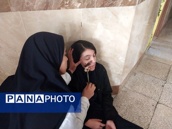 اجرای طرح مانور زلزله در دبیرستان سرافرازان