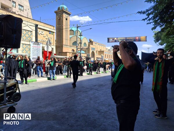 مراسم عزاداری و پیاده‌روی زائران امام رضا(ع) همزمان با سالروز شهادت