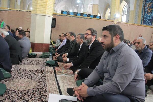 نخستین سالگرد رئیس‌جمهور شهید در مصلای کرج