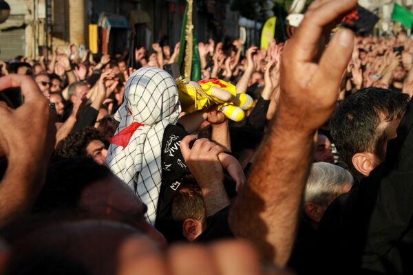 دسته عزاداری حسینیه اعظم زنجان در یوم العباس