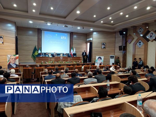 آیین تکریم فرماندار جدید شهرستان کاشمر 