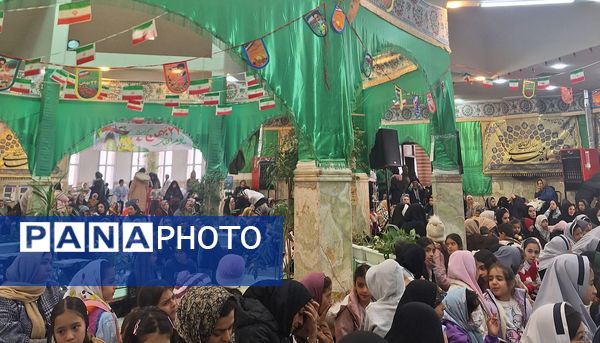 جشن نیمه شعبان در زیارتگاه نور الشهدا پردیس