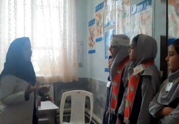 مانور سراسری زلزله و ایمنی در دبستان شهید رجبی۲ ناحیه شش مشهد مقدس