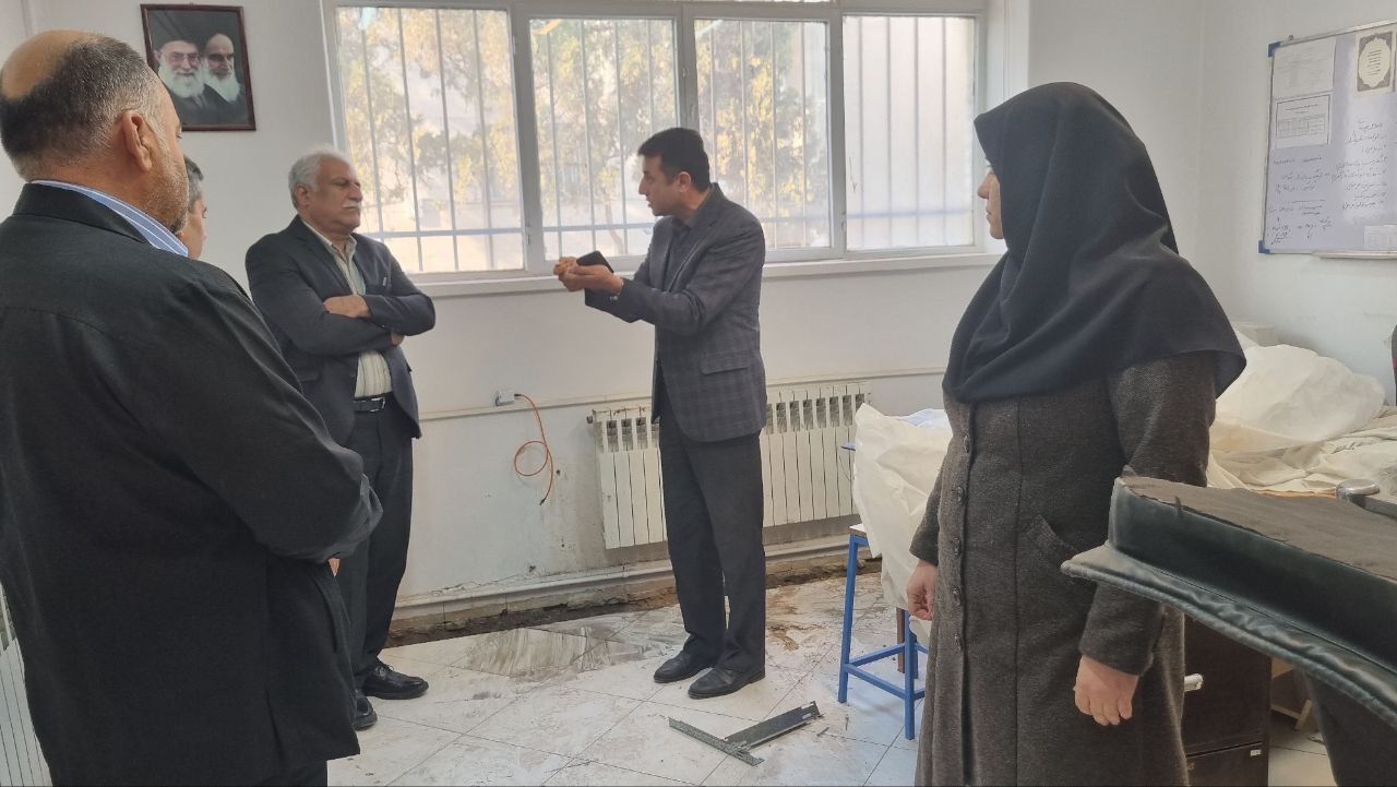پروژه شوفاژ کشی و تعمیر موتور خانه هنرستان کیمیا