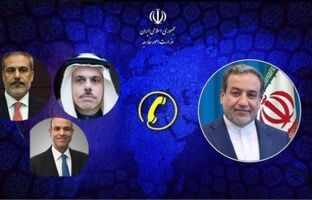 گفت‌وگوی عراقچی با وزرای خارجه مصر، عربستان و ترکیه درباره تحولات منطقه‌ای